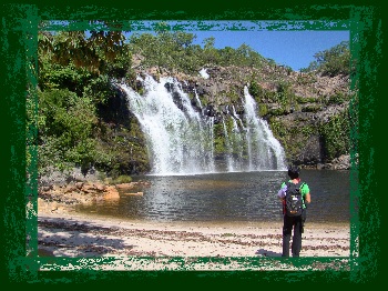 Po篠Encantado, Chapada dos Veadeiros